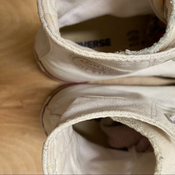 High Top White Converse All Star - Picture 5 of 5